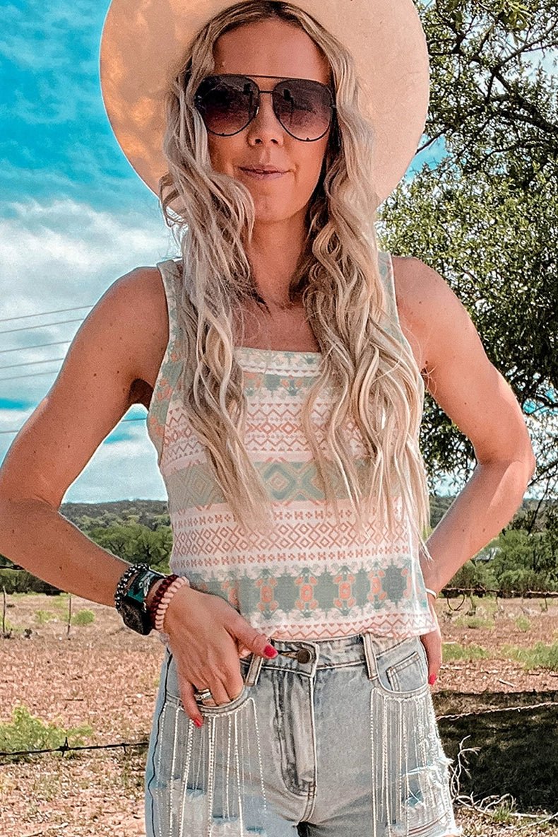 New Arrival Print Fashion Sleeveless Pullover Women&