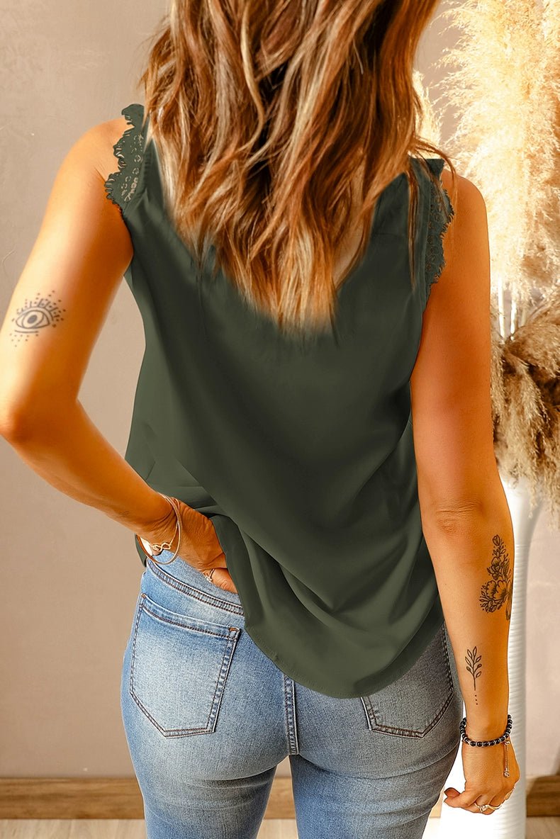 Fashion Eyelash Thin Summer Sleeveless Tops Vest - Kaiju Mafia