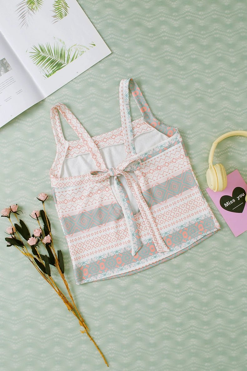 New Arrival Print Fashion Sleeveless Pullover Women&