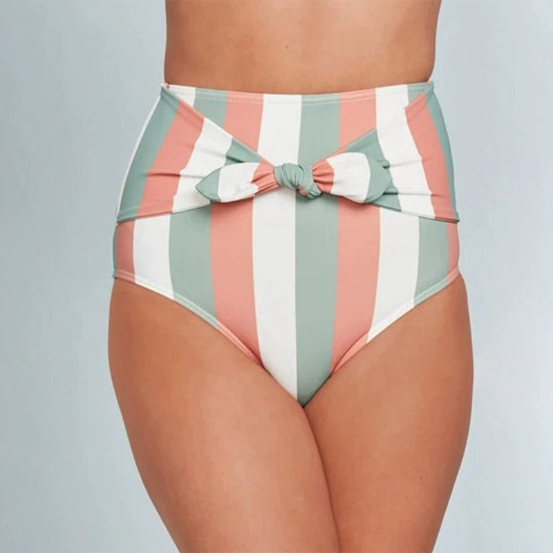 Retro High Waist Bikini - Kaiju Mafia