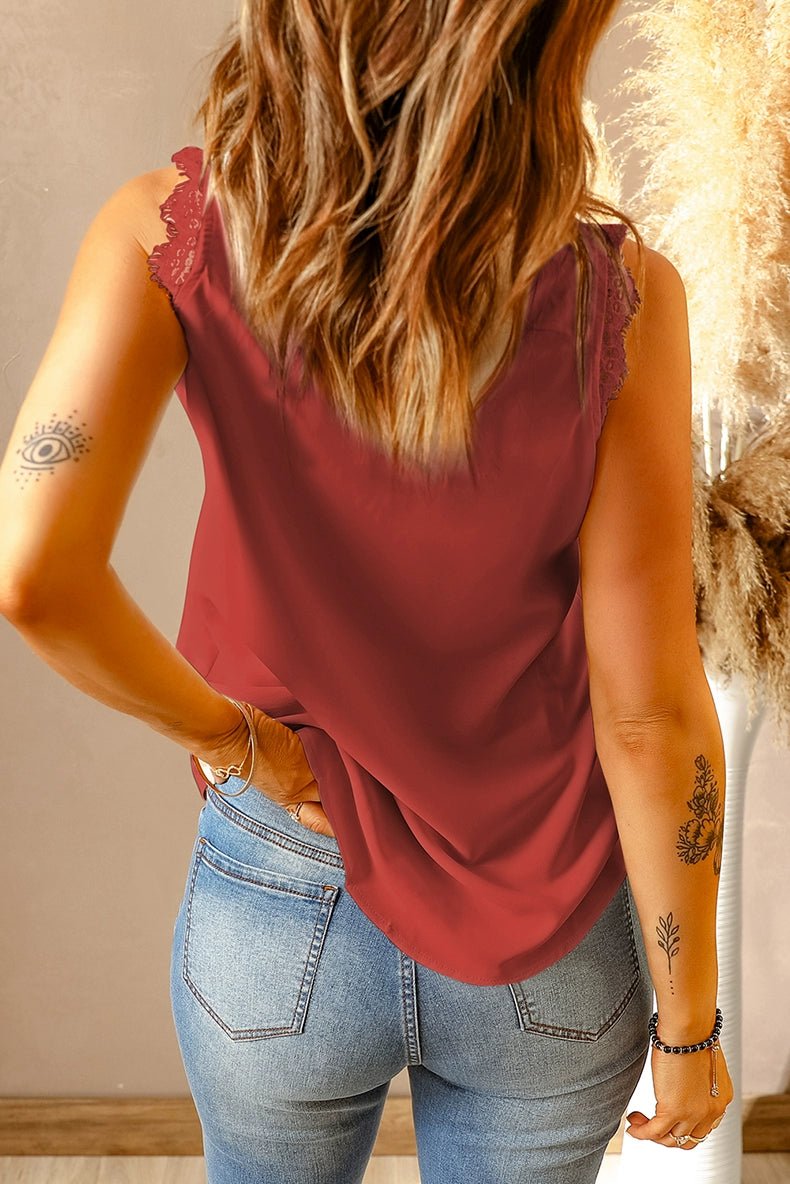 Fashion Eyelash Thin Summer Sleeveless Tops Vest - Kaiju Mafia