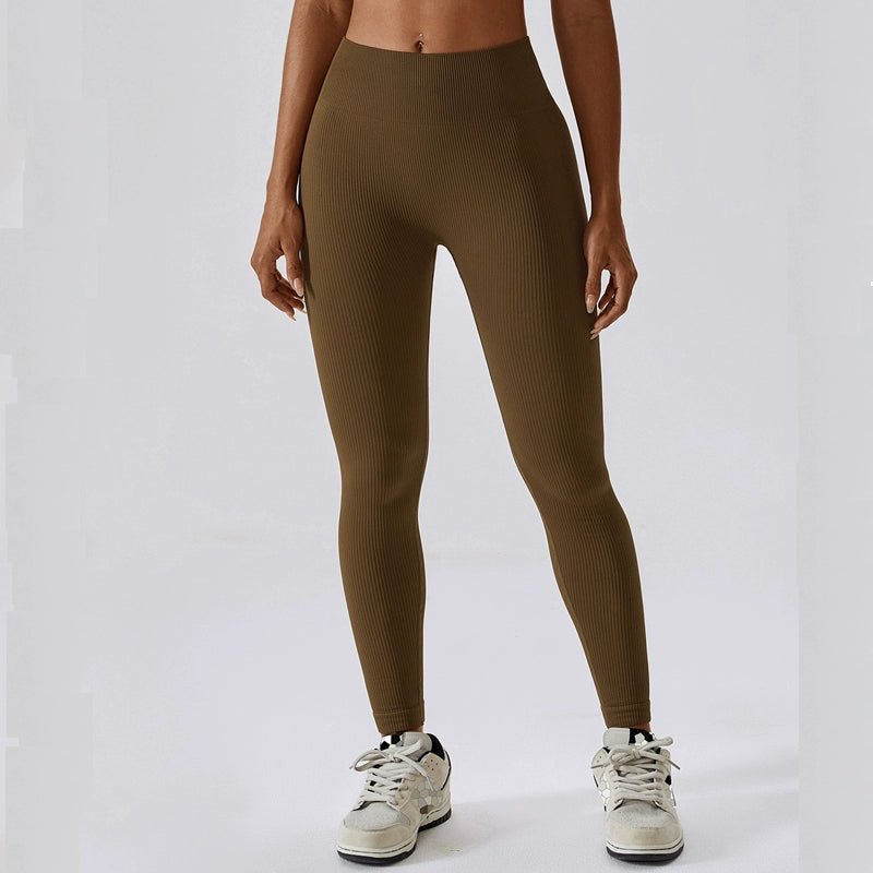 European Thread High Waist Yoga Pants - Kaiju Mafia