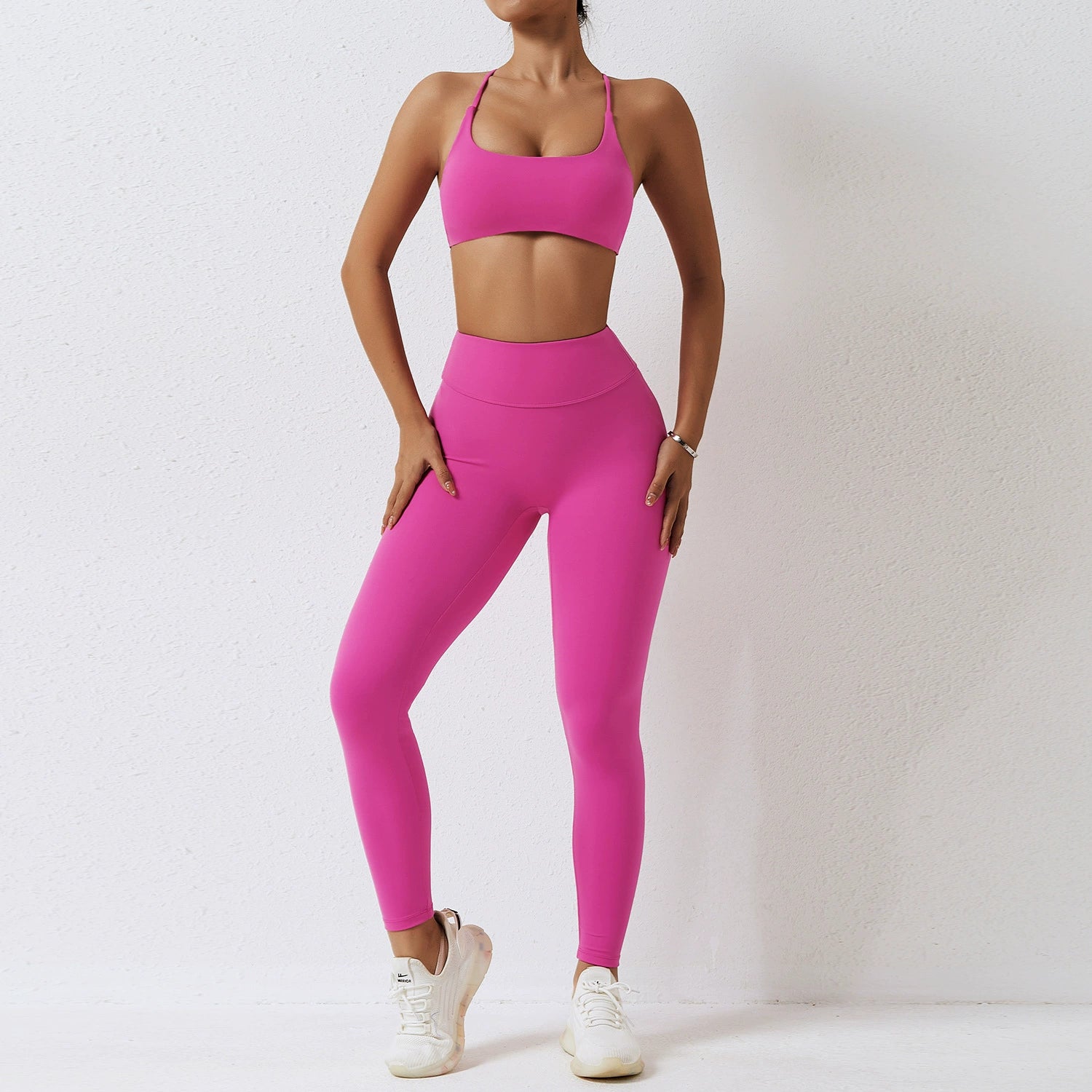 Two - Piece Suit Yoga Clothes - Kaiju Mafia