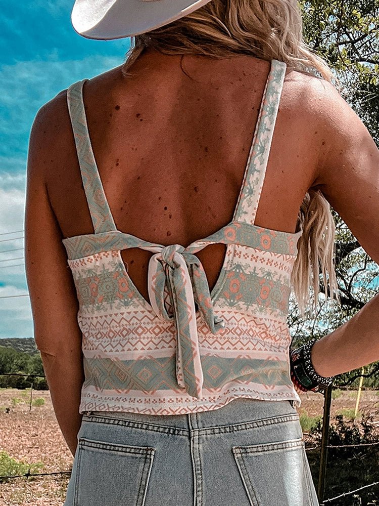 New Arrival Print Fashion Sleeveless Pullover Women&