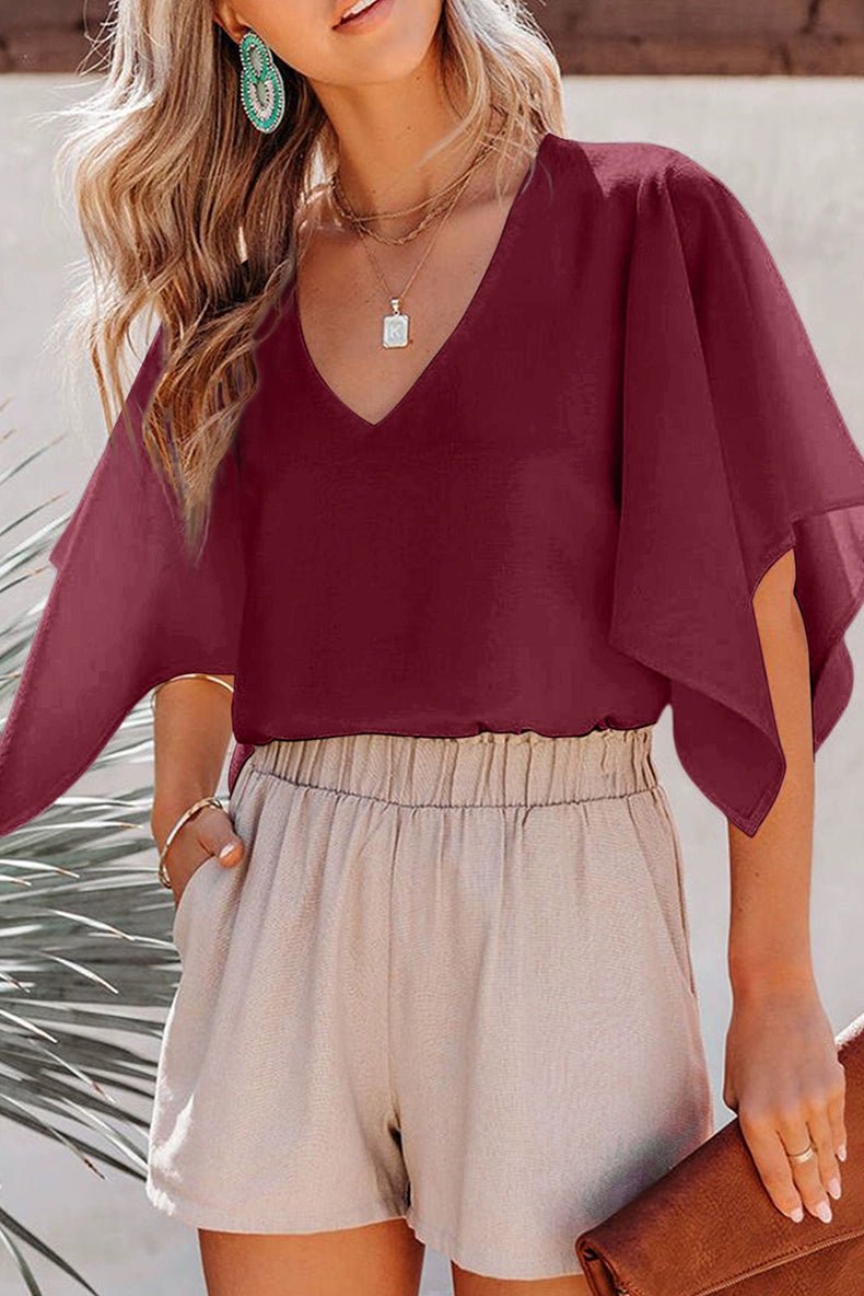 Fashion Minimalist White Loose Pullover Top Short Sleeve - Kaiju Mafia