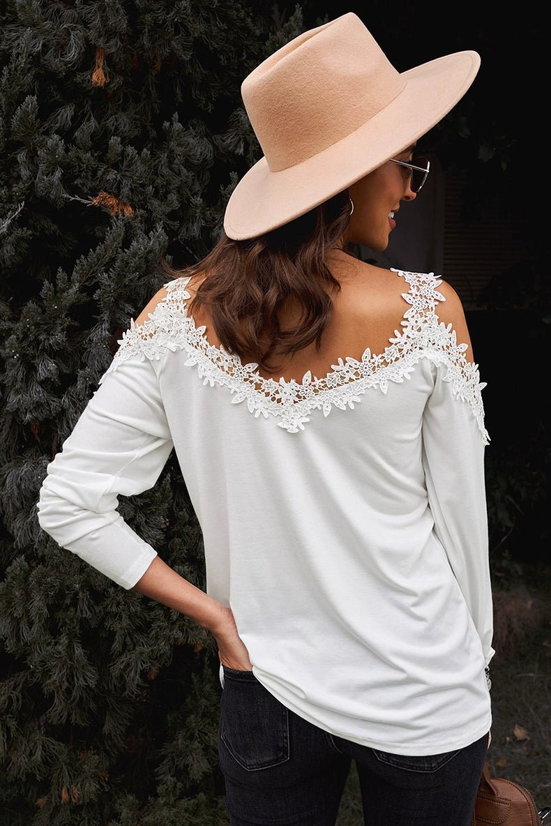 Fashion Sexy Thin Long Sleeves T-shirt Women&