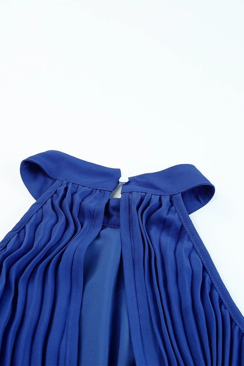 2024 Summer New Arrival Pure Color Halter Jumpsuit Women&