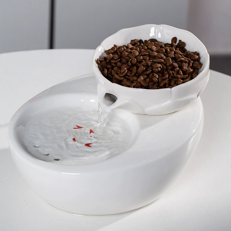 Automatic Pet Food & Water Fountain - Kaiju Mafia