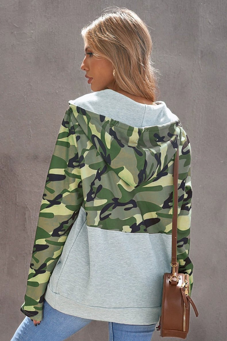 Special Offer Fashion Pullover Hooded Long Sleeve Sweater Women 2024 Autumn Plaid Printed Stitching Warm Tops Women - Kaiju Mafia