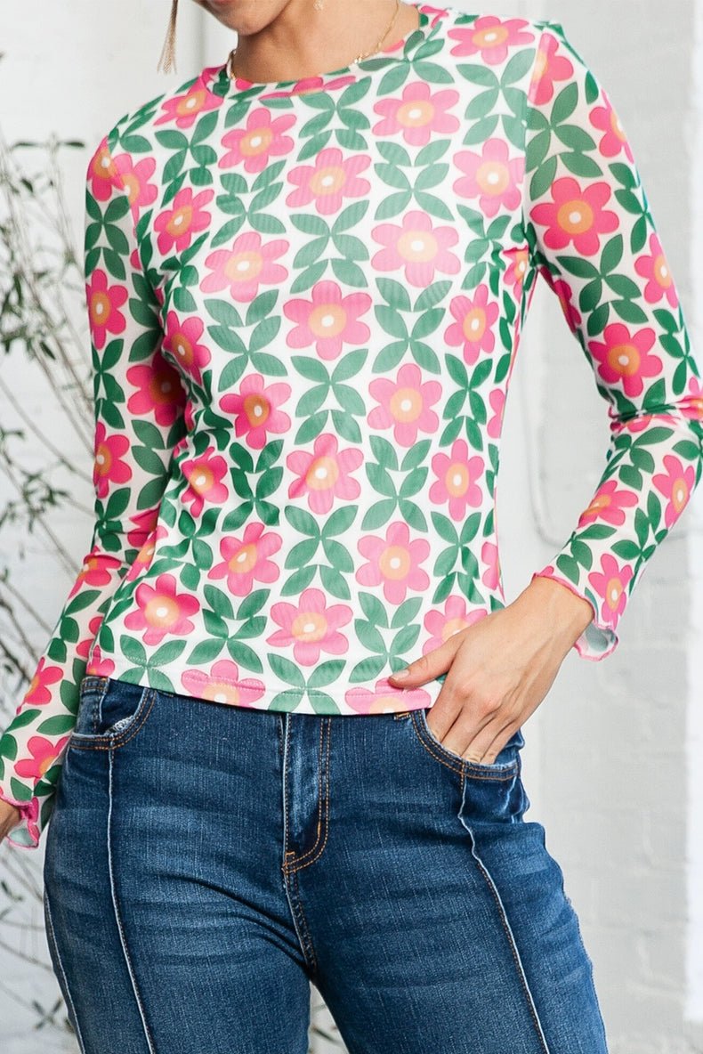 2024 Spring New Arrival Silm Slimming Long - Sleeved T-shirt Women&