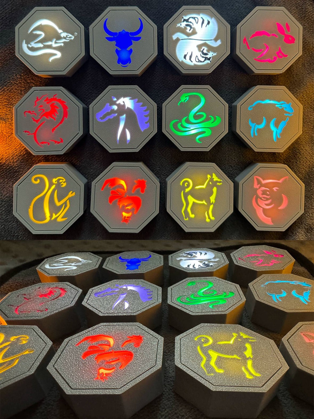 Zodiac Gift Box Luminous Model Decoration Anime - Kaiju Mafia