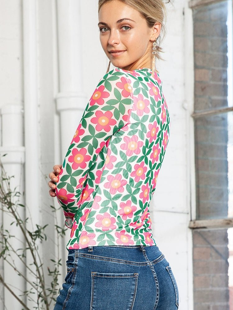 2024 Spring New Arrival Silm Slimming Long - Sleeved T-shirt Women&