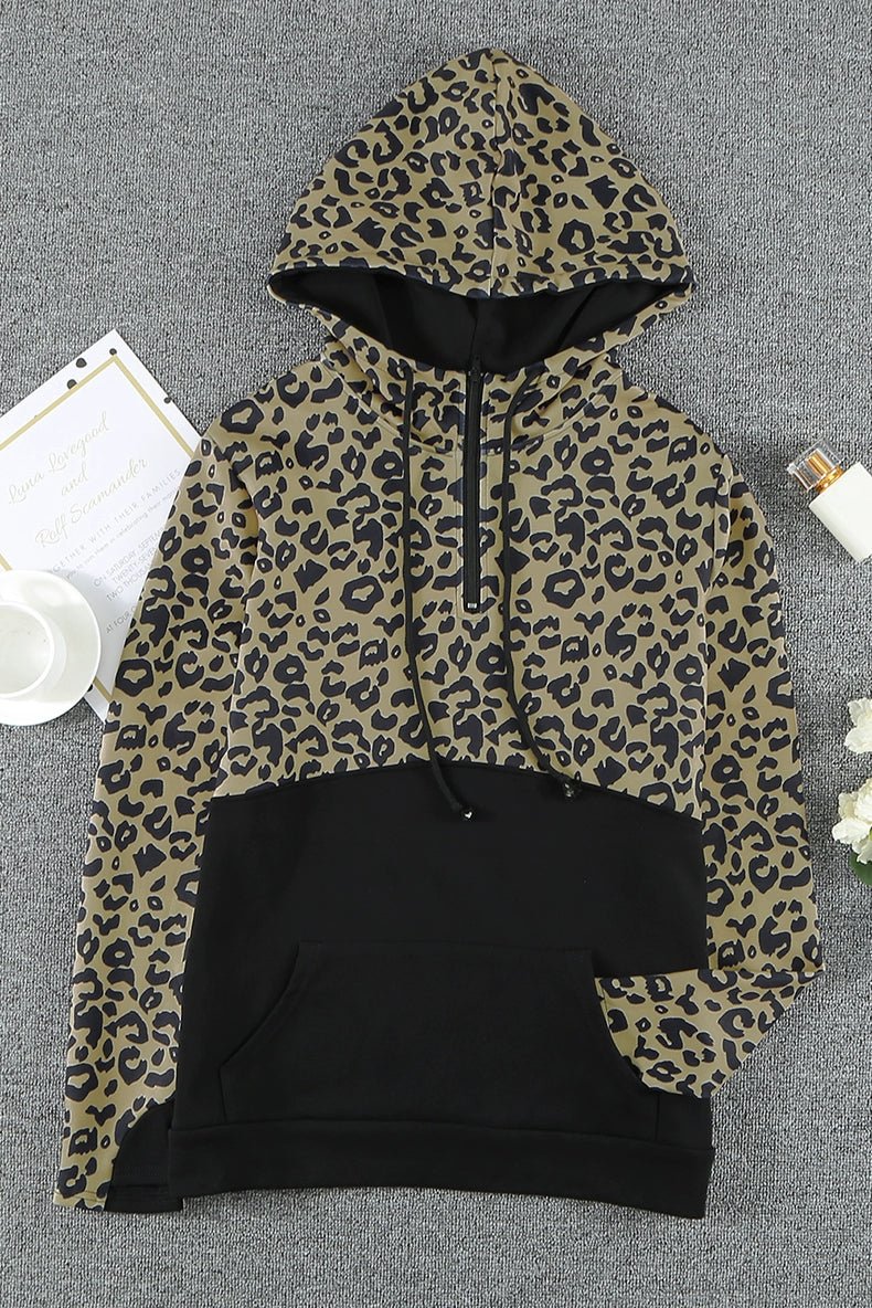 Special Offer Fashion Pullover Hooded Long Sleeve Sweater Women 2024 Autumn Plaid Printed Stitching Warm Tops Women - Kaiju Mafia