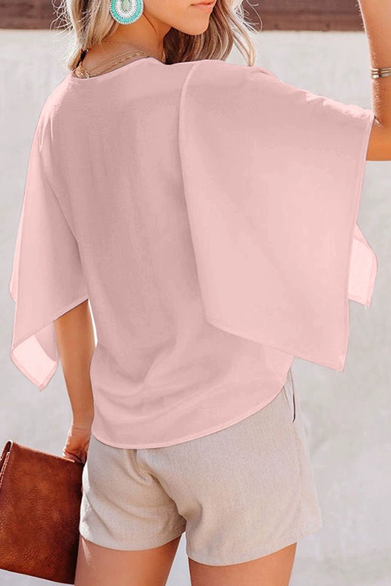 Fashion Minimalist White Loose Pullover Top Short Sleeve - Kaiju Mafia