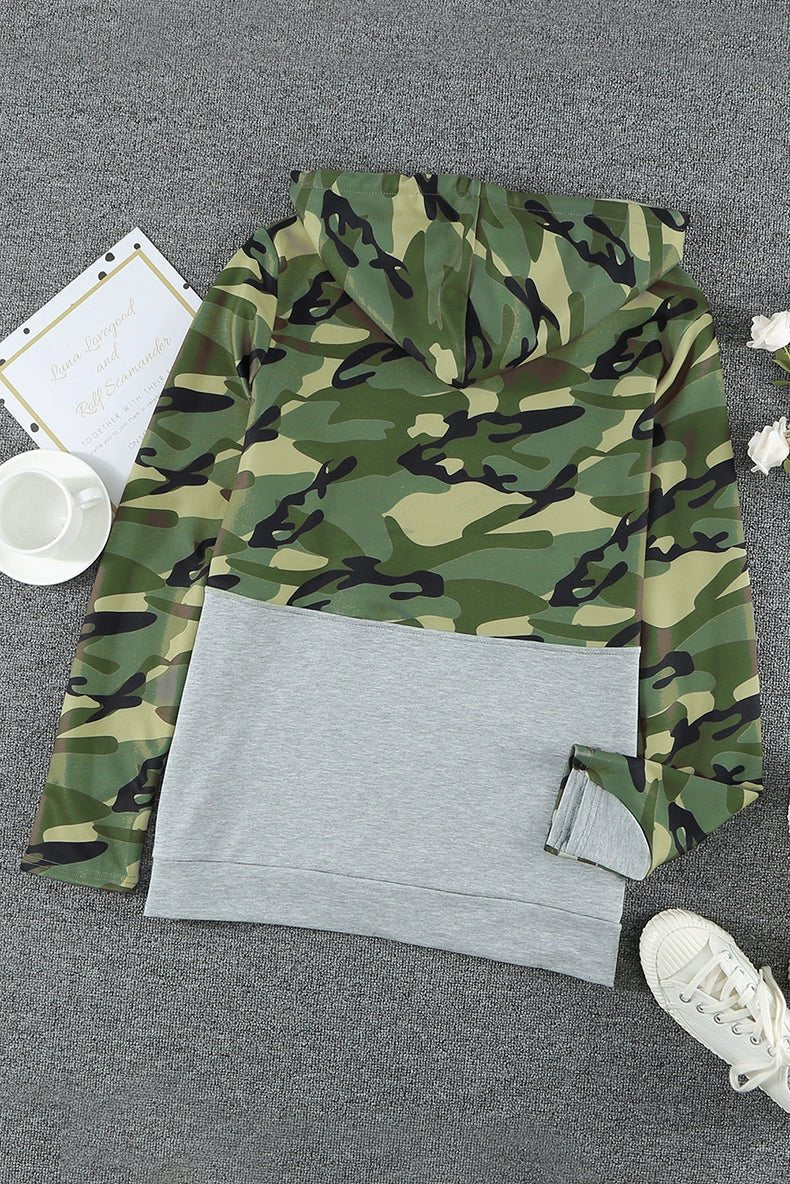 Special Offer Fashion Pullover Hooded Long Sleeve Sweater Women 2024 Autumn Plaid Printed Stitching Warm Tops Women - Kaiju Mafia