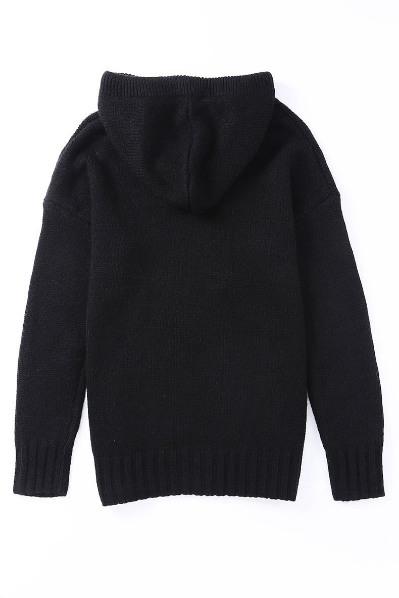 2024 Fashion Pure Color Kangaroo Pocket Turtleneck Knitting Sweater Female Winter New Arrival Thickened Heattech Thickening Sweater Female - Kaiju Mafia