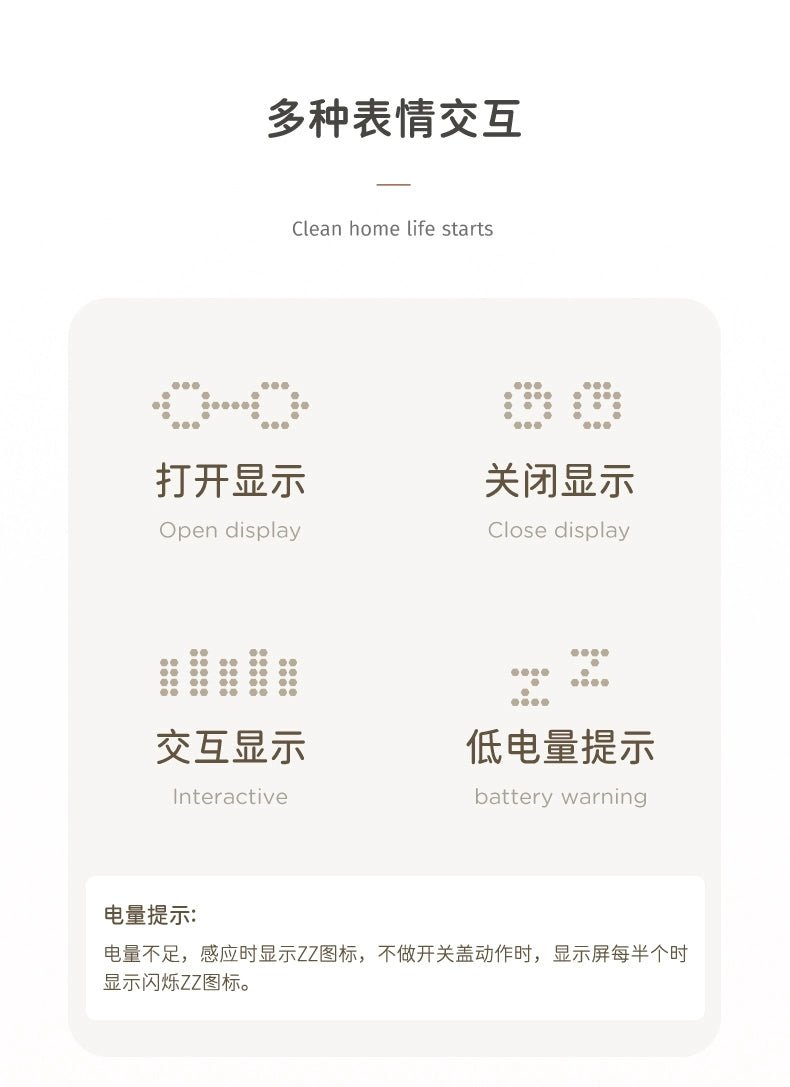 Smart Sensor Desktop Trash Bin Home Office Children Bedroom Bathroom Mini Small Sized Barrel Cute Accessible Luxury - Kaiju Mafia