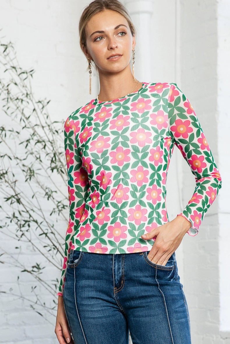 2024 Spring New Arrival Silm Slimming Long - Sleeved T-shirt Women&