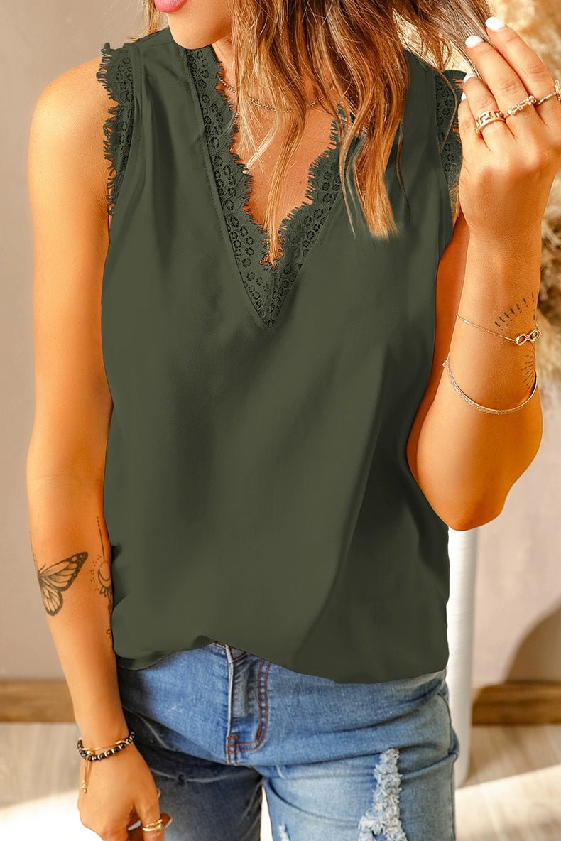 Fashion Eyelash Thin Summer Sleeveless Tops Vest - Kaiju Mafia