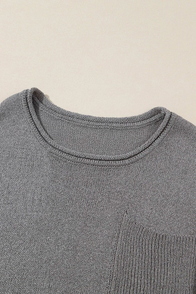 Fall 2024 New Arrival Pure Color Long Sleeves Sweater Female European and American Leisure Wind Thread Knitting Thermal Head Cover Tops Female - Kaiju Mafia