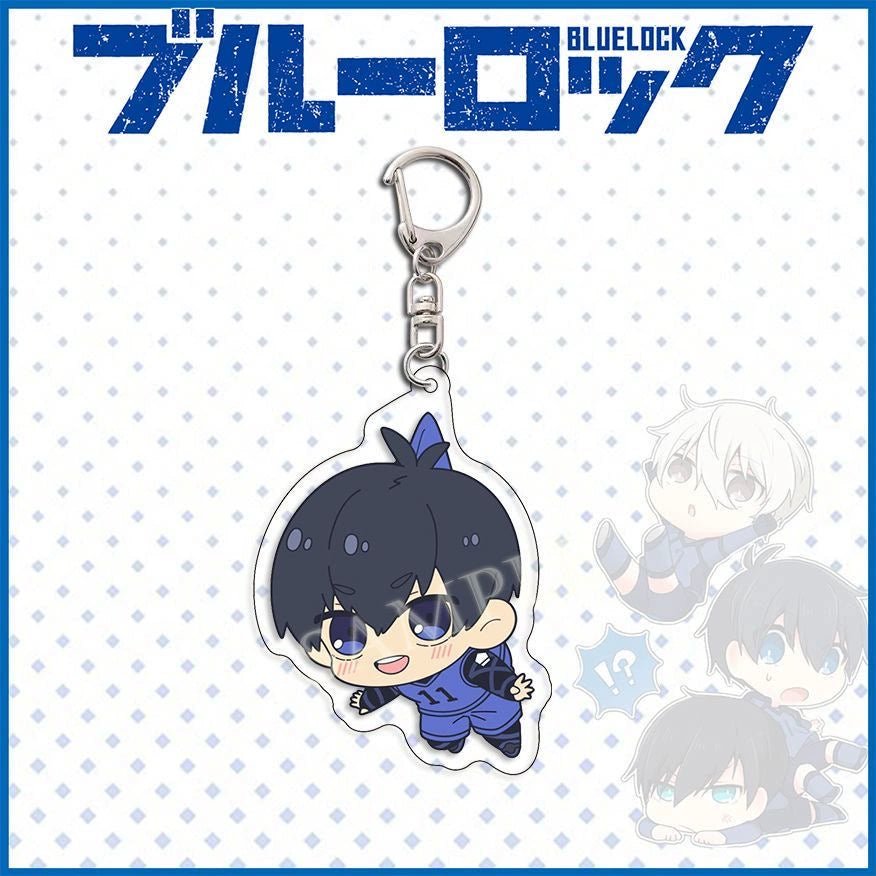 Blue Prison Cartoon Acrylic Keychain Double - Sided Jie Shiyi Bee Music Back Home God Lian Jie Qianche Leopard Horse Ornaments - Kaiju Mafia