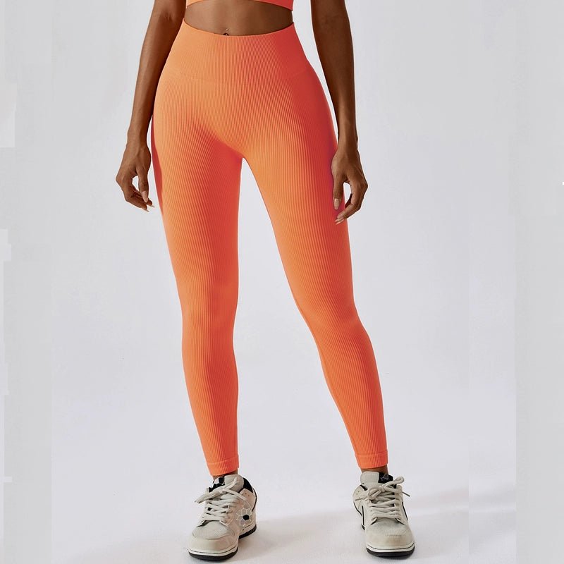 European Thread High Waist Yoga Pants - Kaiju Mafia