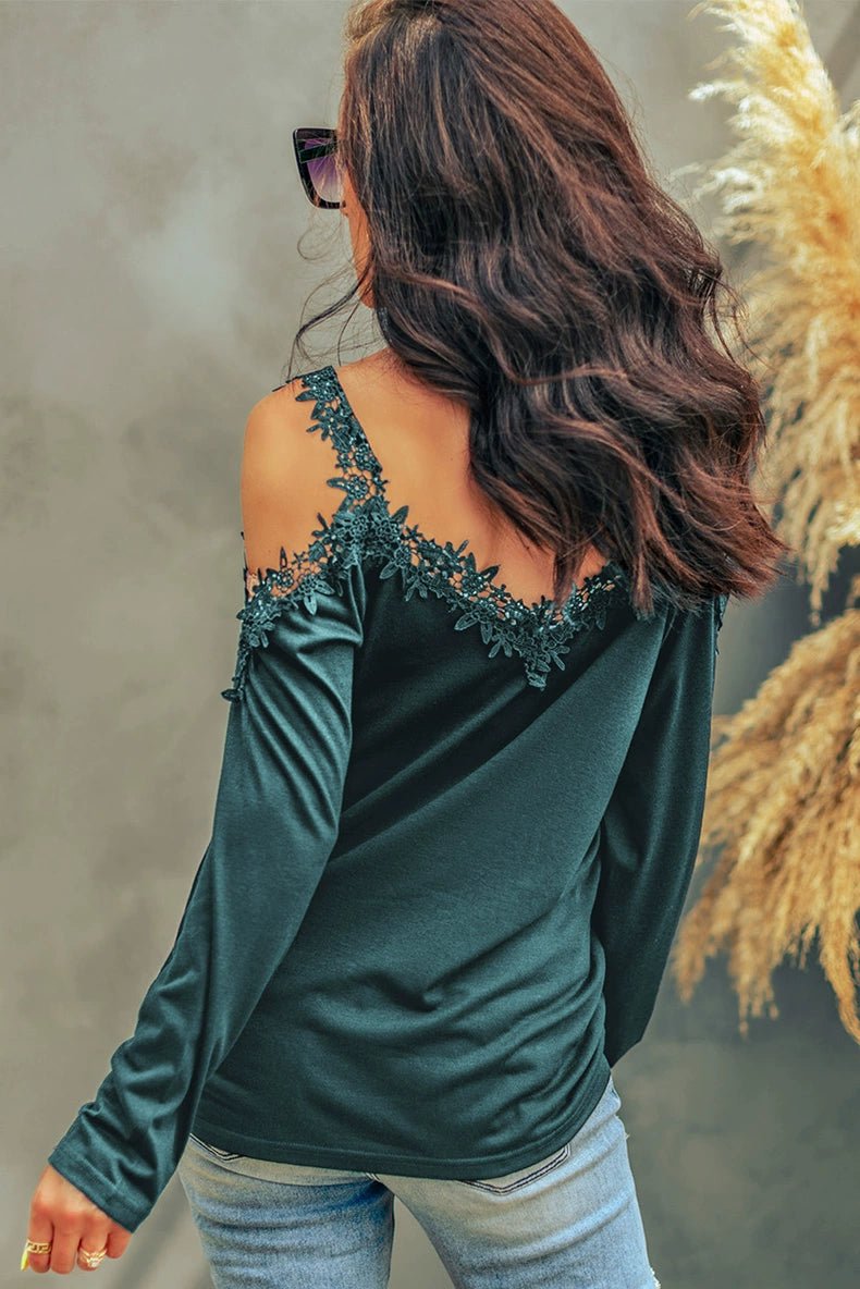 Fashion Sexy Thin Long Sleeves T-shirt Women&