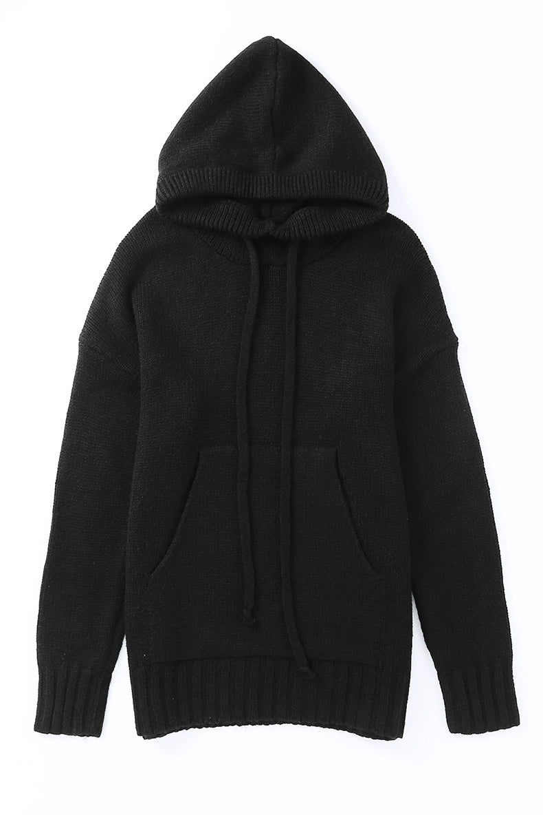 2024 Fashion Pure Color Kangaroo Pocket Turtleneck Knitting Sweater Female Winter New Arrival Thickened Heattech Thickening Sweater Female - Kaiju Mafia