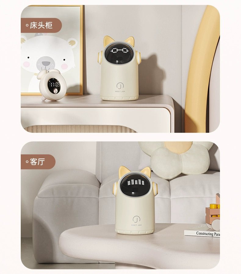 Smart Sensor Desktop Trash Bin Home Office Children Bedroom Bathroom Mini Small Sized Barrel Cute Accessible Luxury - Kaiju Mafia
