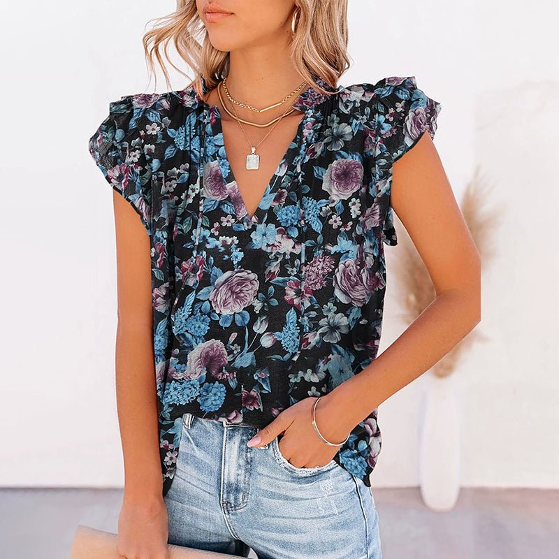 Thin 2024 Summer Loose Design Short Sleeve Pullover - Kaiju Mafia