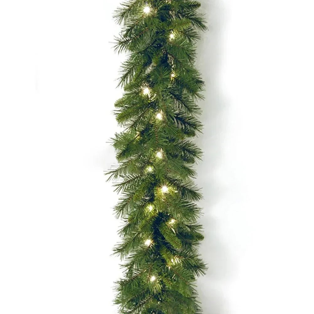 Christmas Pine Vine Garland with Red Berries - Kaiju Mafia