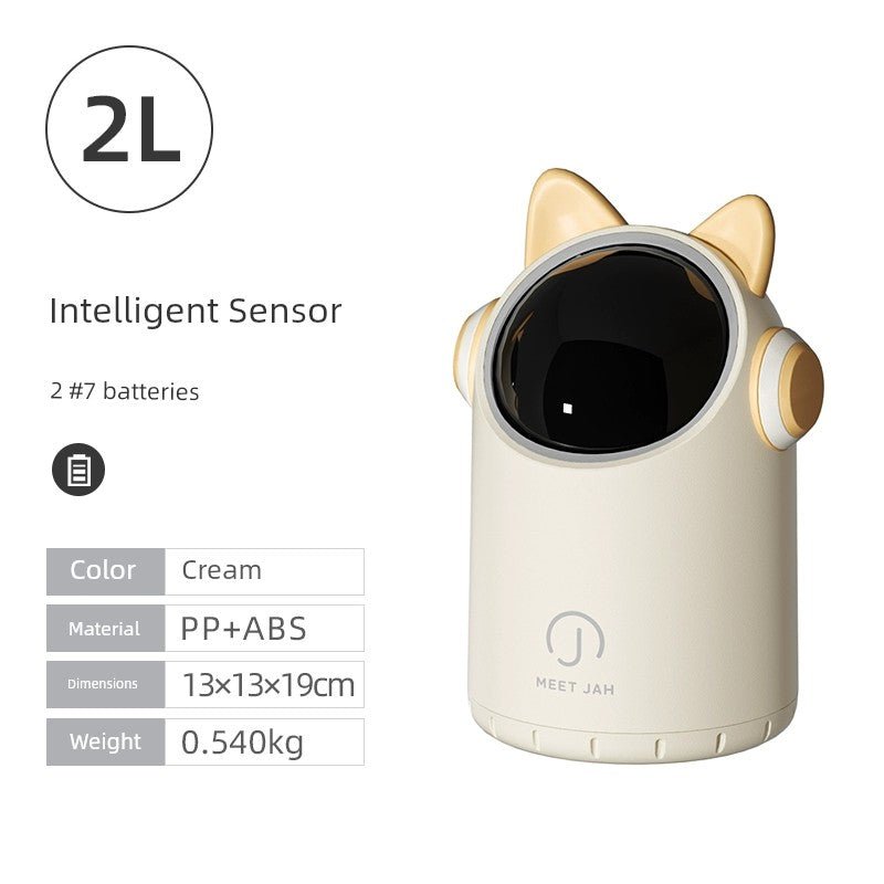 Smart Sensor Desktop Trash Bin Home Office Children Bedroom Bathroom Mini Small Sized Barrel Cute Accessible Luxury - Kaiju Mafia
