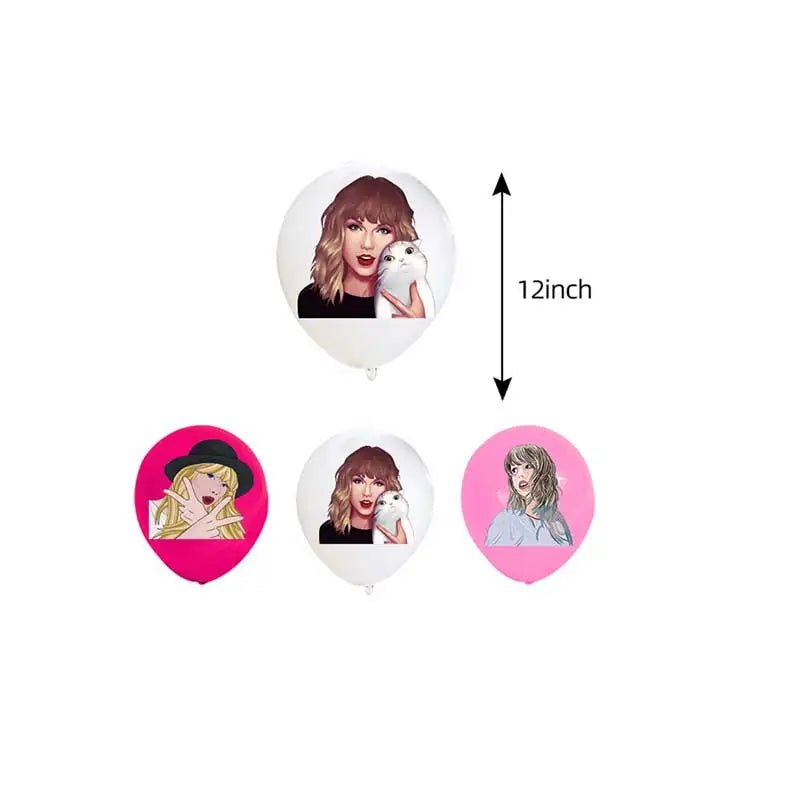 Taylor Swift Birthday Supplies - Kaiju Mafia