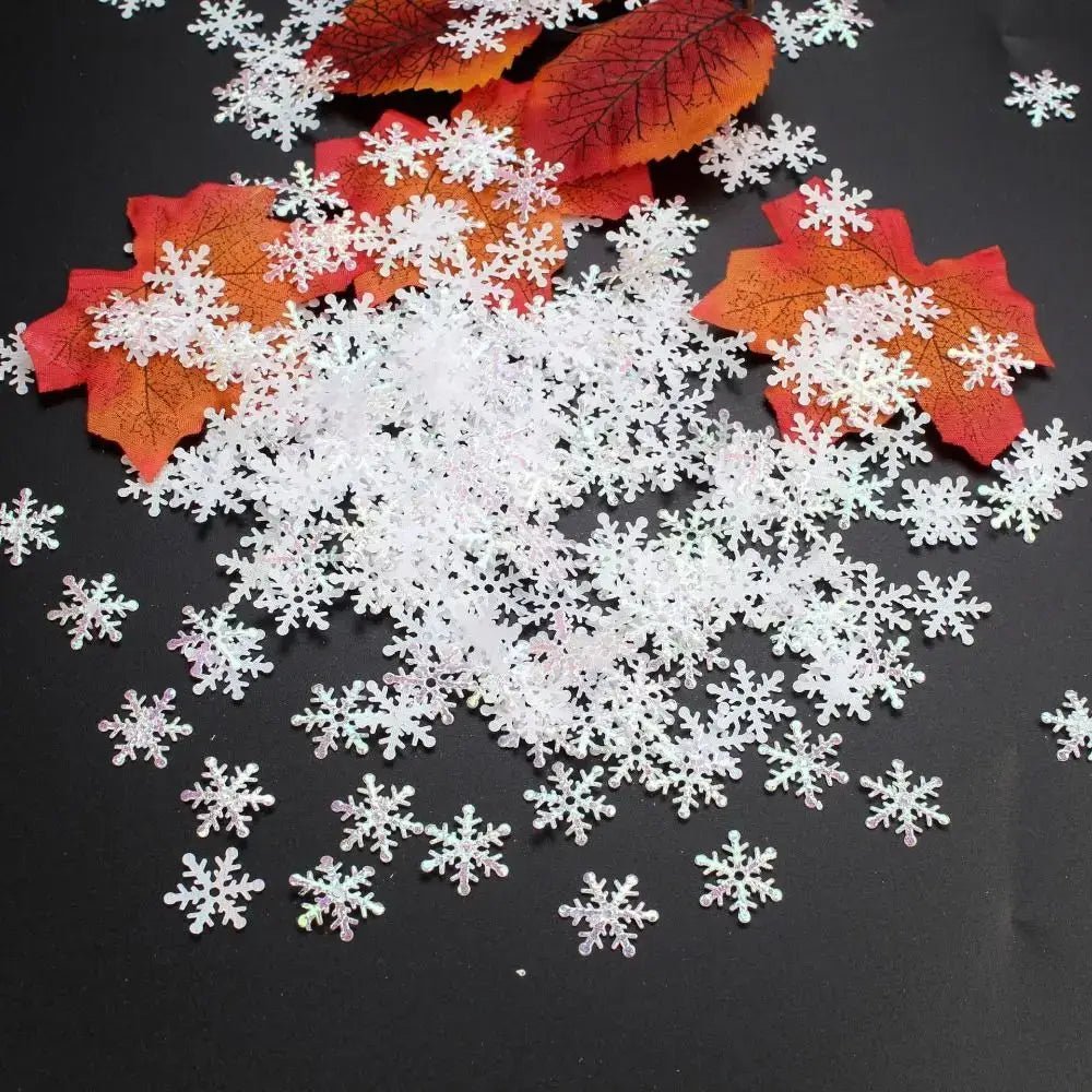 Glitter Christmas Snowflakes Confetti - Kaiju Mafia