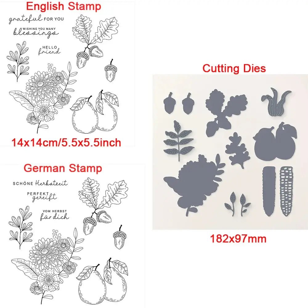 Warm Wishes Clear Stamps - Kaiju Mafia