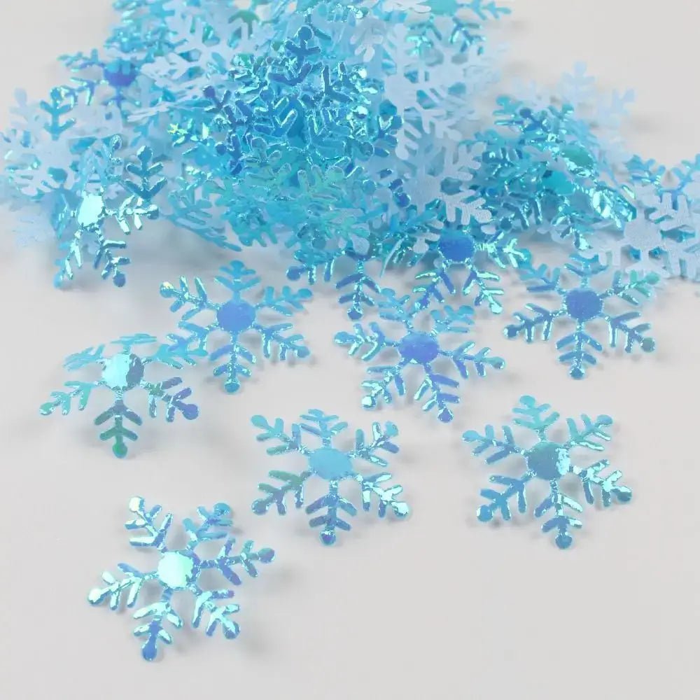 Glitter Christmas Snowflakes Confetti - Kaiju Mafia