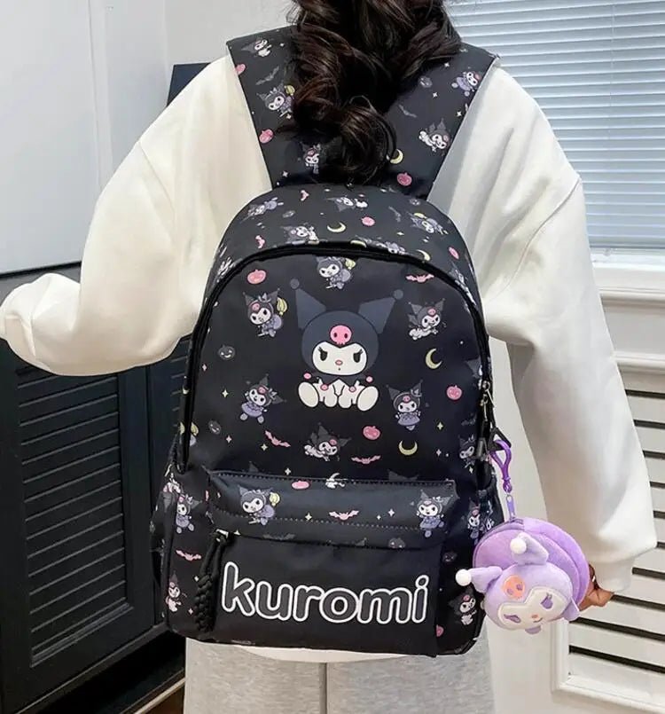 Kuromi Fashion Backpack Girls - Kaiju Mafia