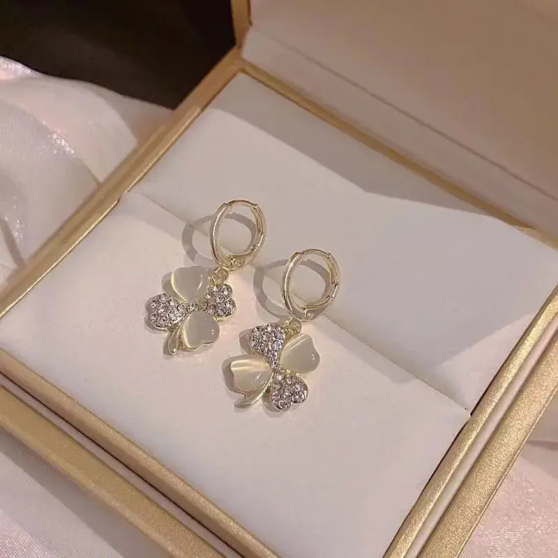 Red Cherry Crystal Earrings - Kaiju Mafia