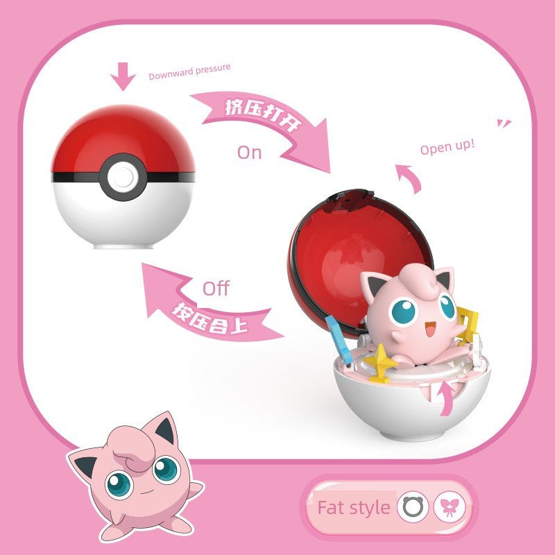 Pokemon Poke Ball Gengar Greninja Toy - Kaiju Mafia