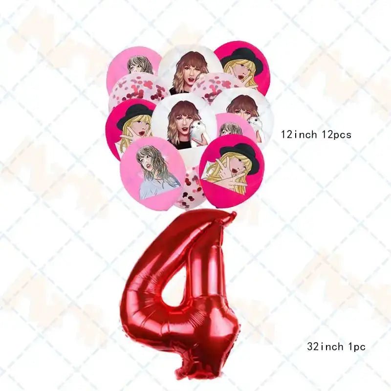 Taylor Birthday Party Supplies - Kaiju Mafia