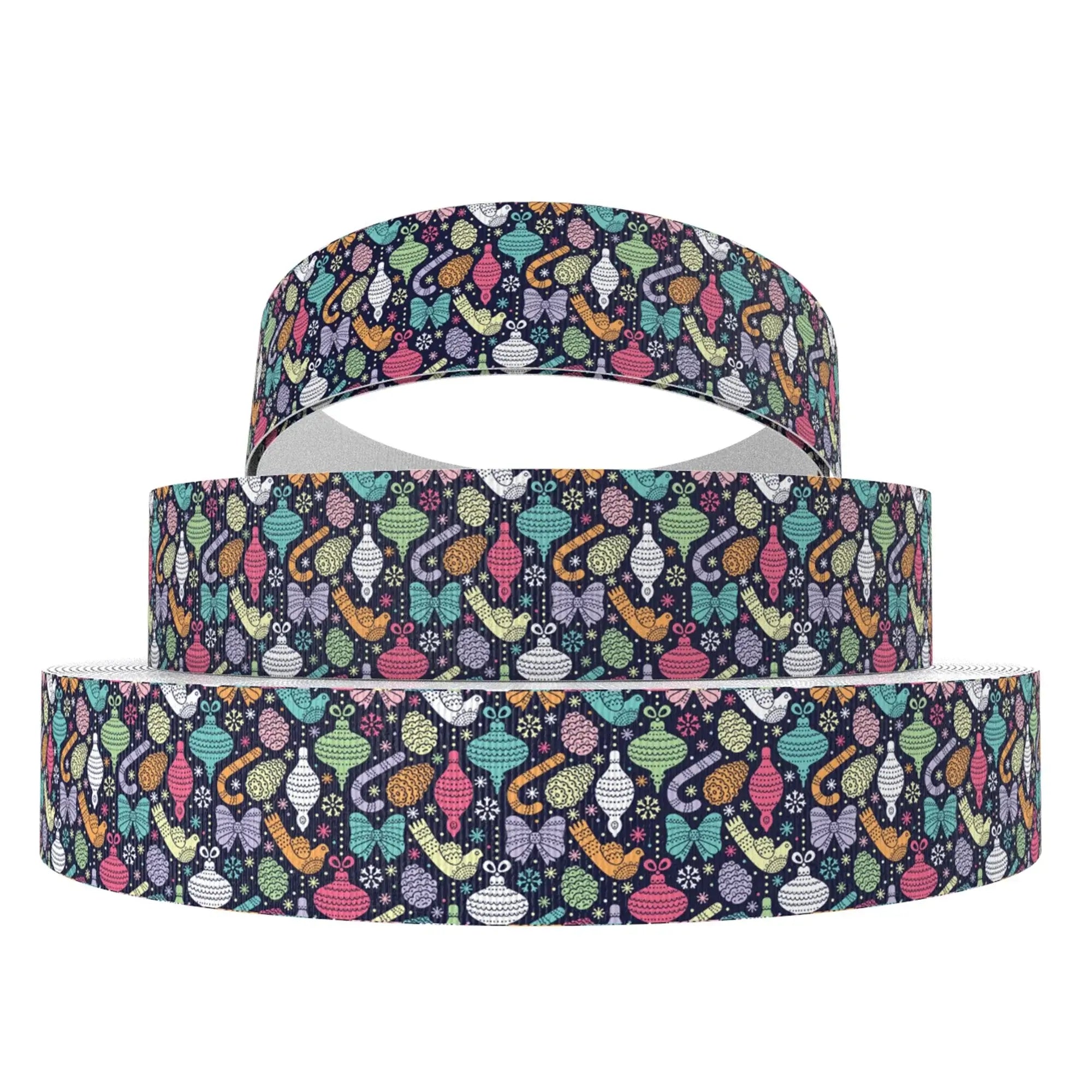 Christmas Grosgrain Ribbon Rolls - Kaiju Mafia