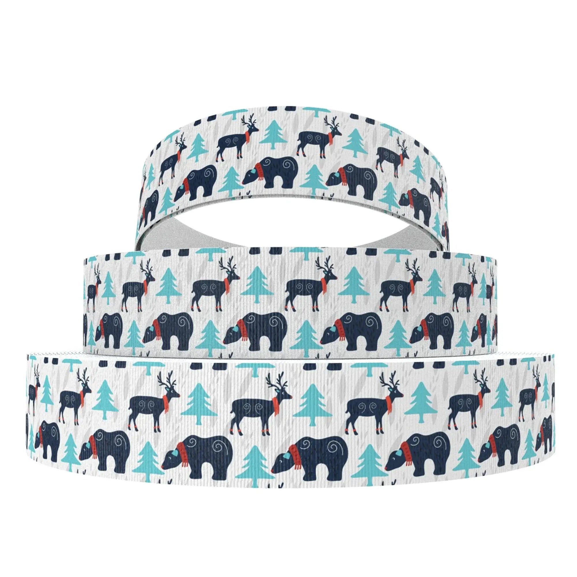 Christmas Grosgrain Ribbon Rolls - Kaiju Mafia