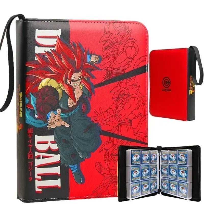 400pcs/900pcs Card Album Book Anime Dragon Ball Collection Card Storage Folder Hold Vegeta Iv Game Cards Binder Holder Gift - Kaiju Mafia