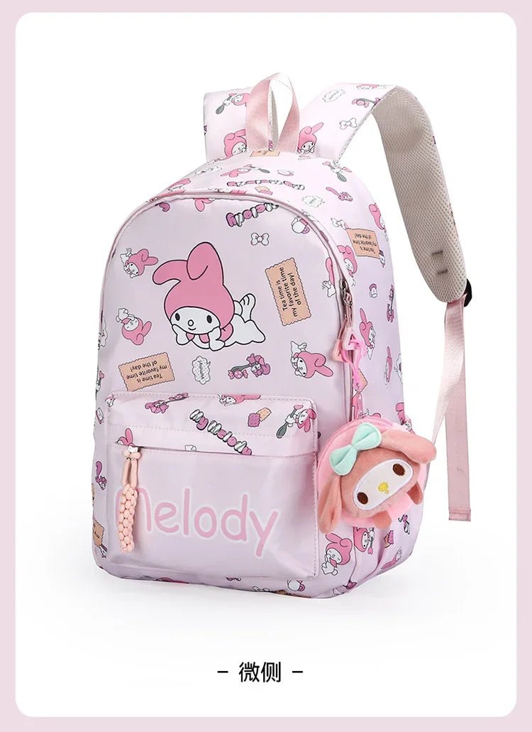 Sanrio Kuromi Hello Kitty Backpack - Kaiju Mafia