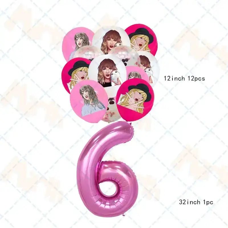 Taylor Birthday Party Supplies - Kaiju Mafia