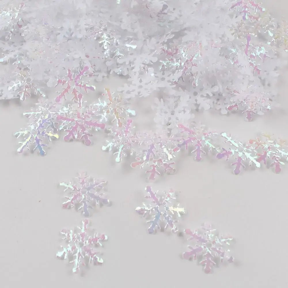 Glitter Christmas Snowflakes Confetti - Kaiju Mafia