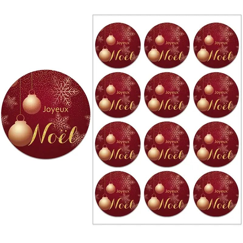 Joyeux Noël Christmas Stickers - Kaiju Mafia