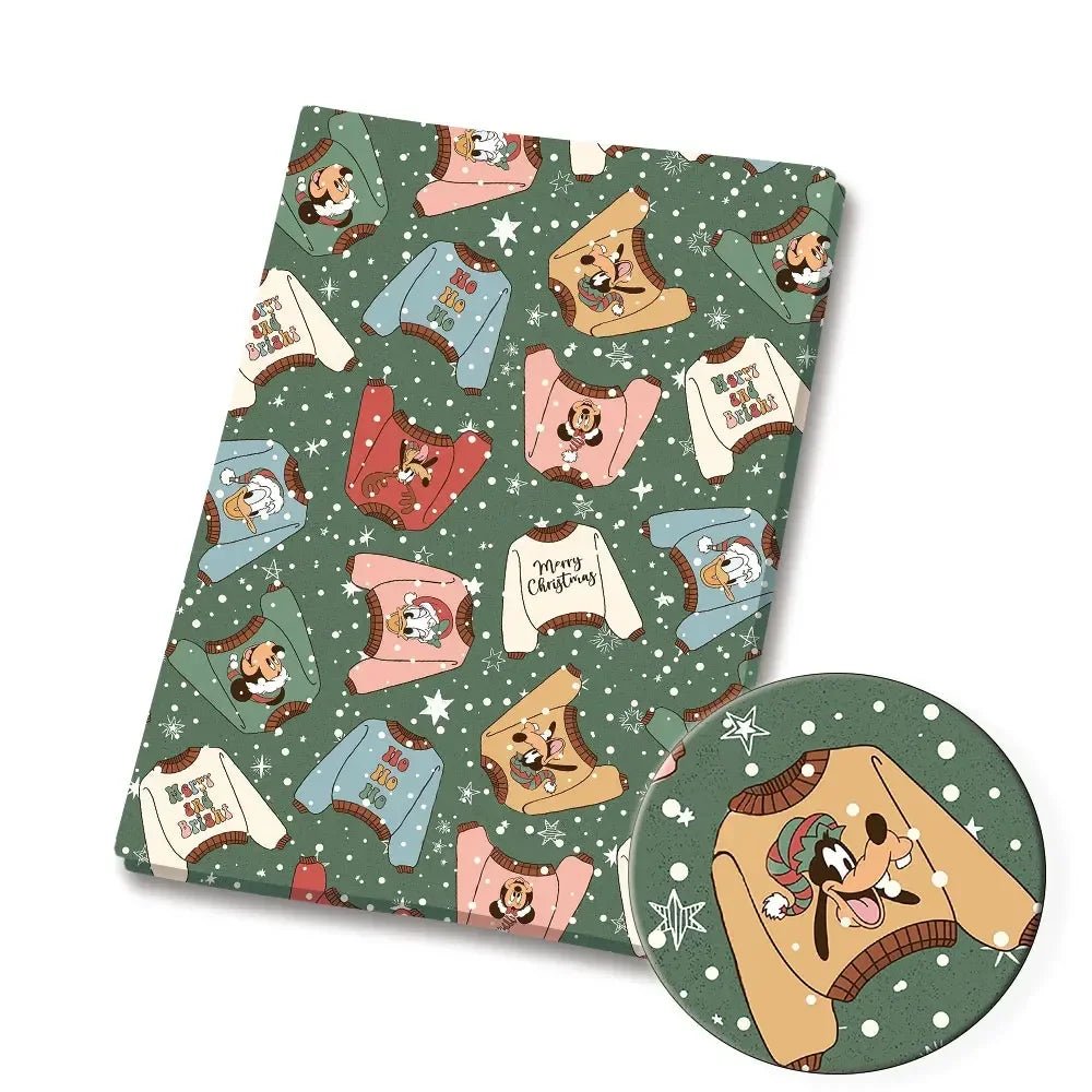 Disney Cartoon Cotton Fabric - Kaiju Mafia