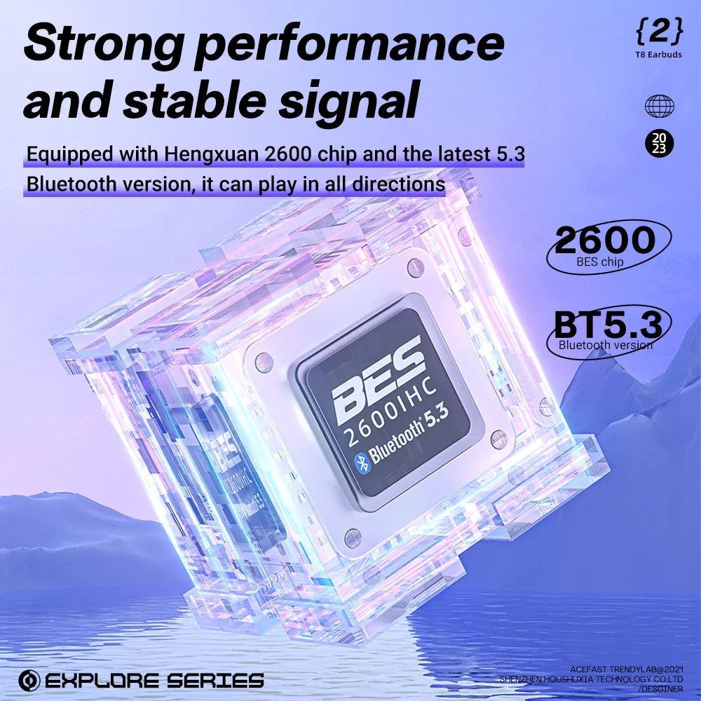 T8 TWS Bluetooth Earbuds - Kaiju Mafia