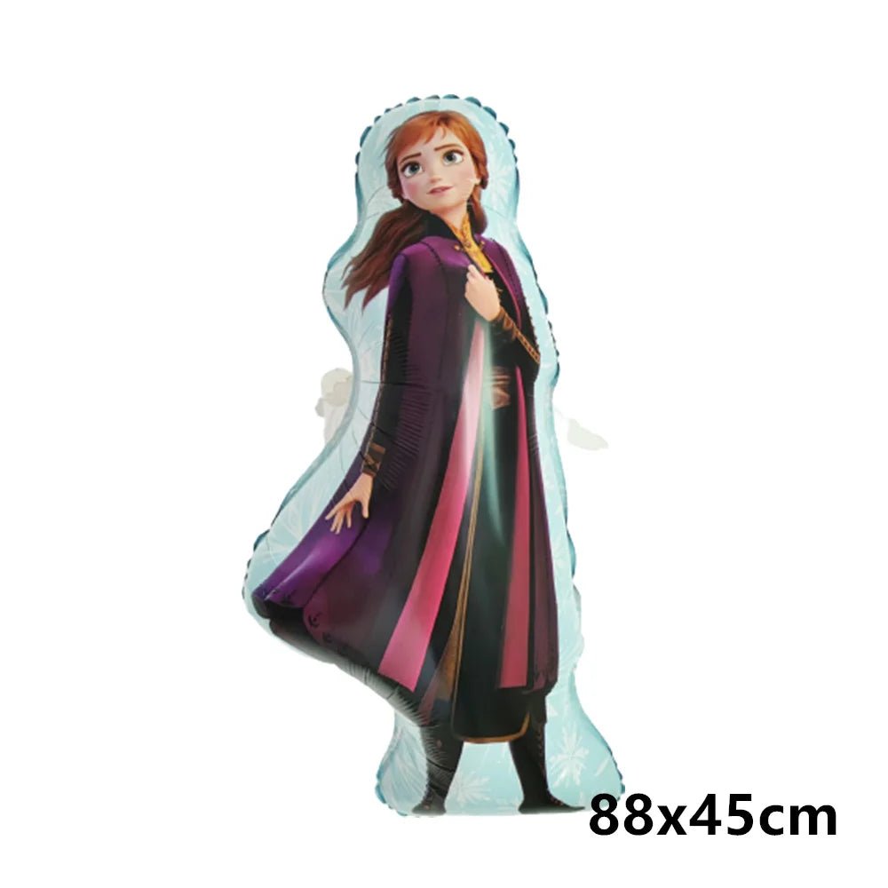 Great Cinderella Snow White Bell Elsa Princess Foil Balloons Baby Shower Girl Birthday Party Decorations Kids Helium Balls Toys - Kaiju Mafia